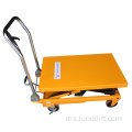 Platform mengangkat acuan hidraulik pedal